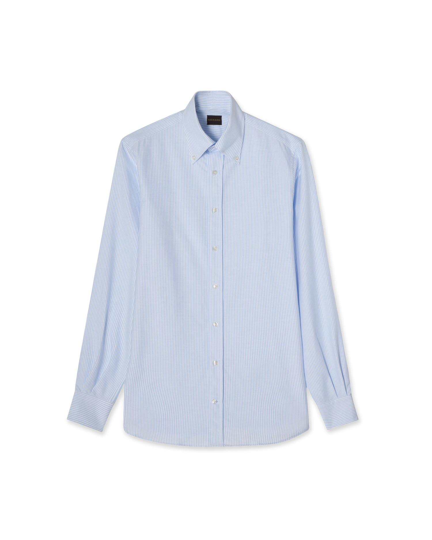 Oxford Button-Down Shirt Light Blue Stripe