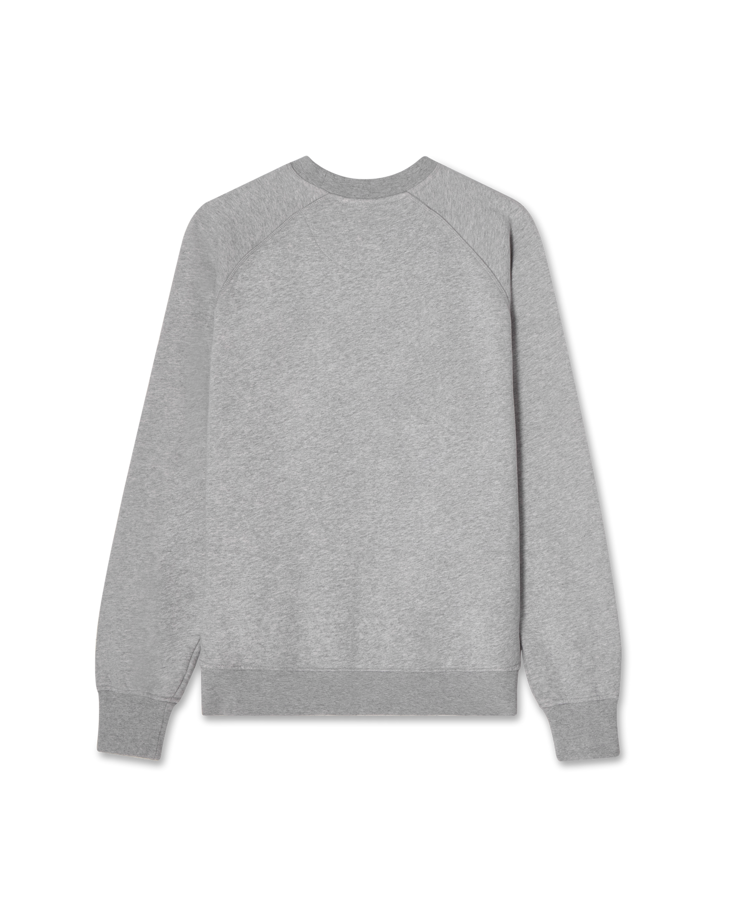 Loopback Sweatshirt Rundhals Grå