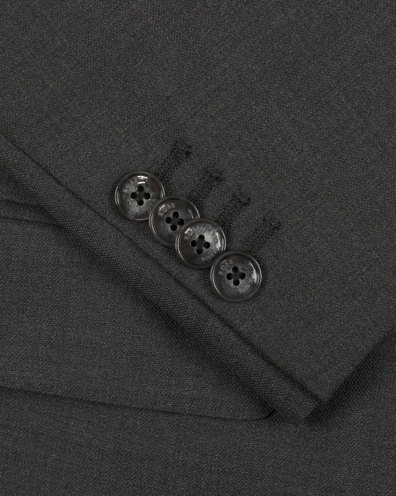 Parma Grey Hopsack Wool Suit