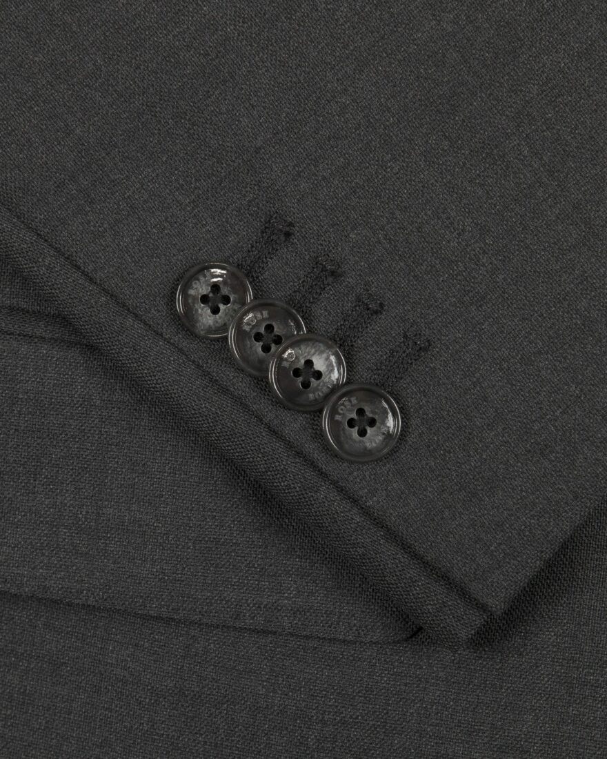 Parma Grey Hopsack Wool Suit