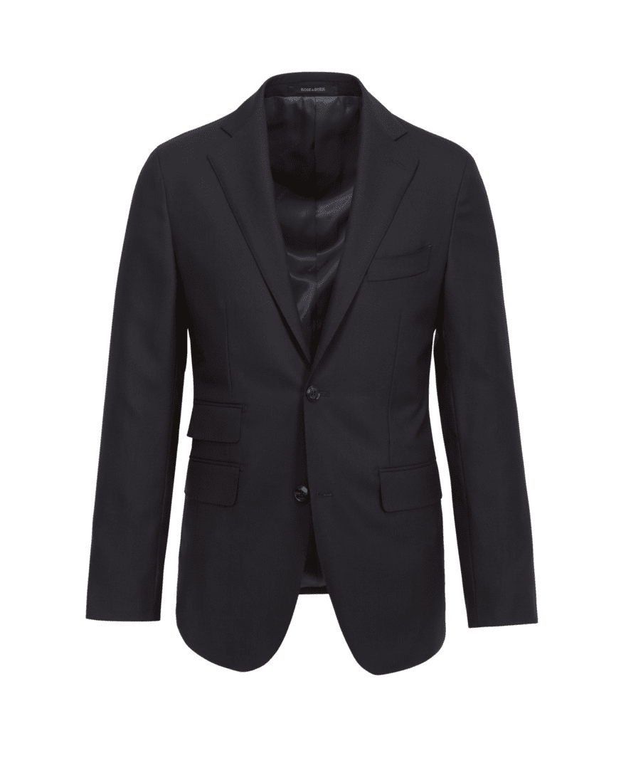 Wool Suit Navy