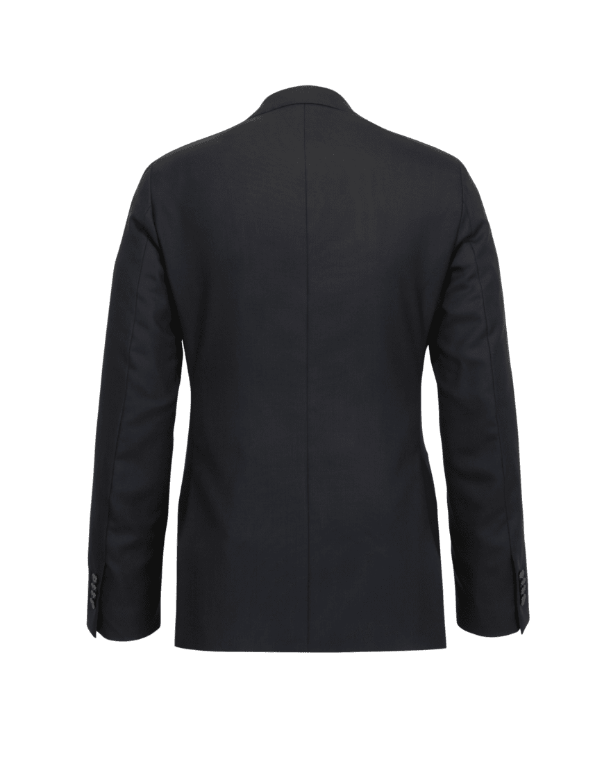 Parma Navy Hopsack Wool Suit