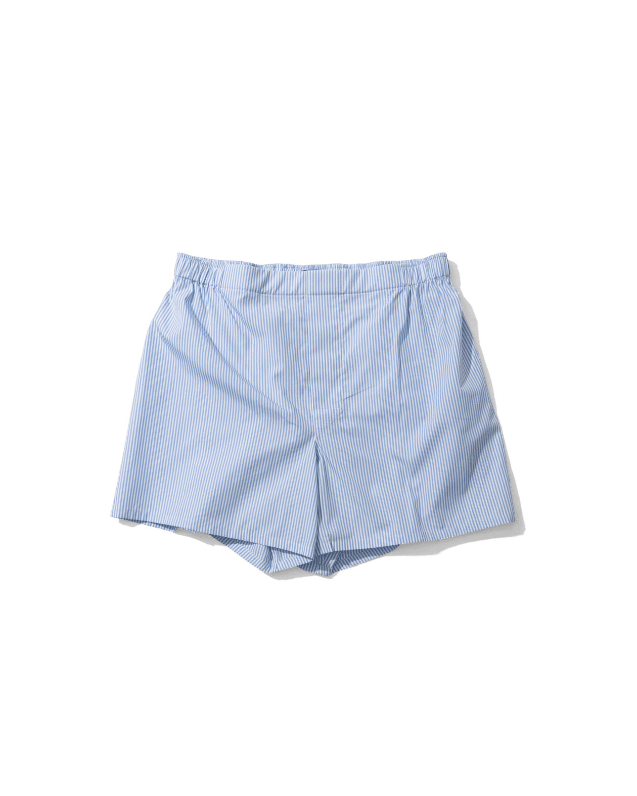 Blue Stripe Cotton Boxer Shorts
