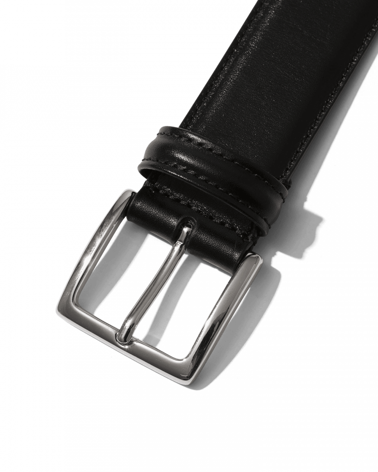 Calf Leather Belt Black