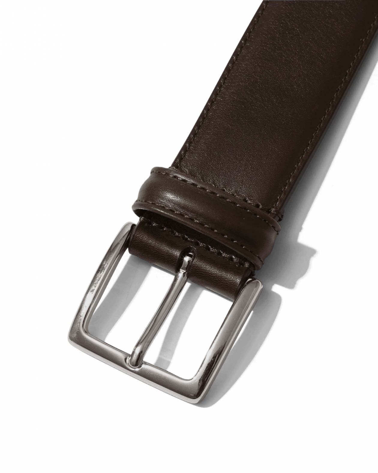 Brown Calf Leather Belt