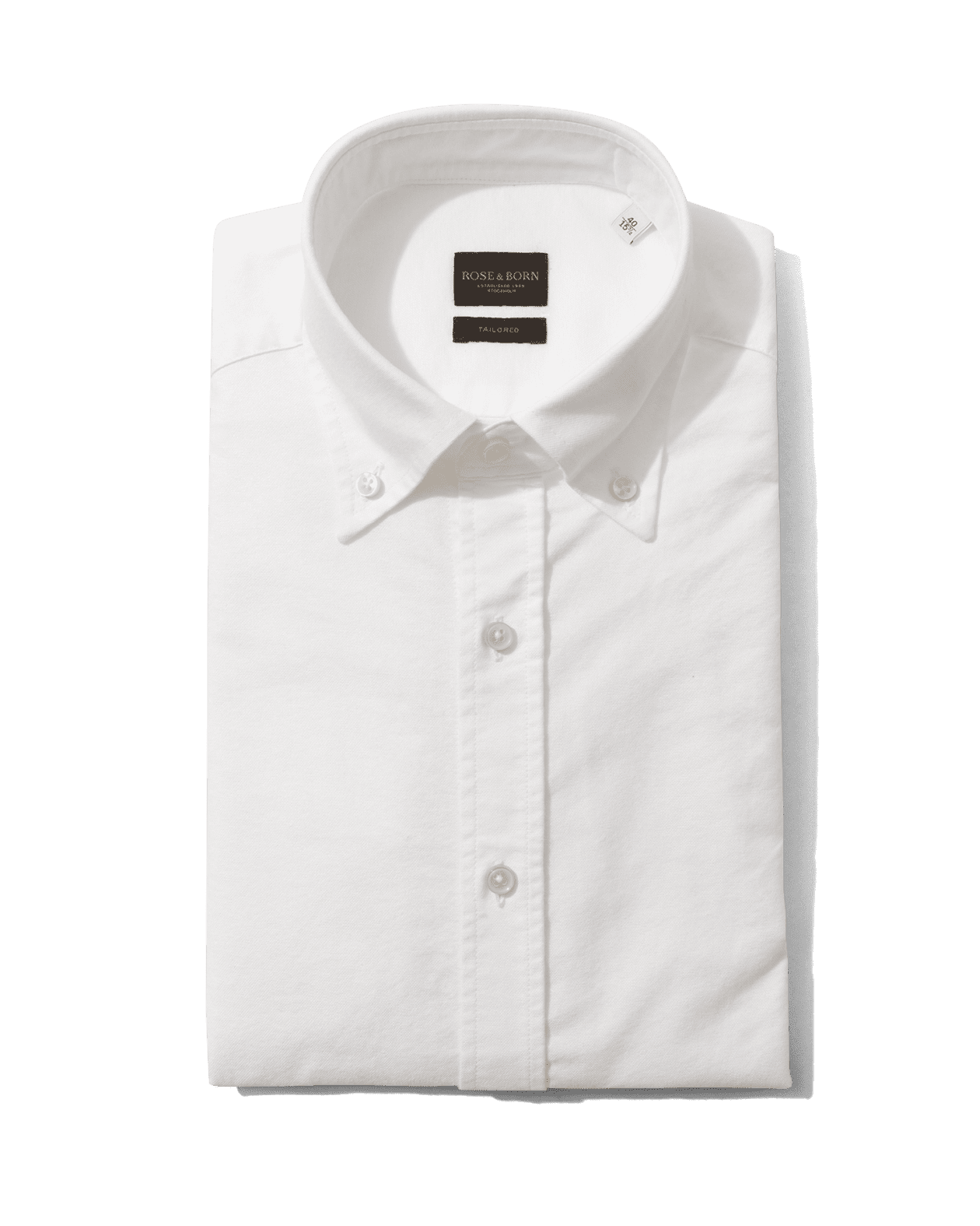 White Washed Oxford Button-Down Shirt