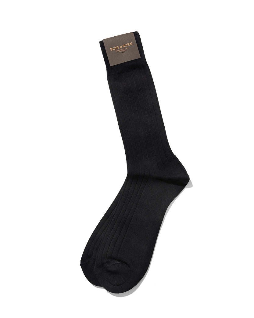 Navy Merino Wool Sock