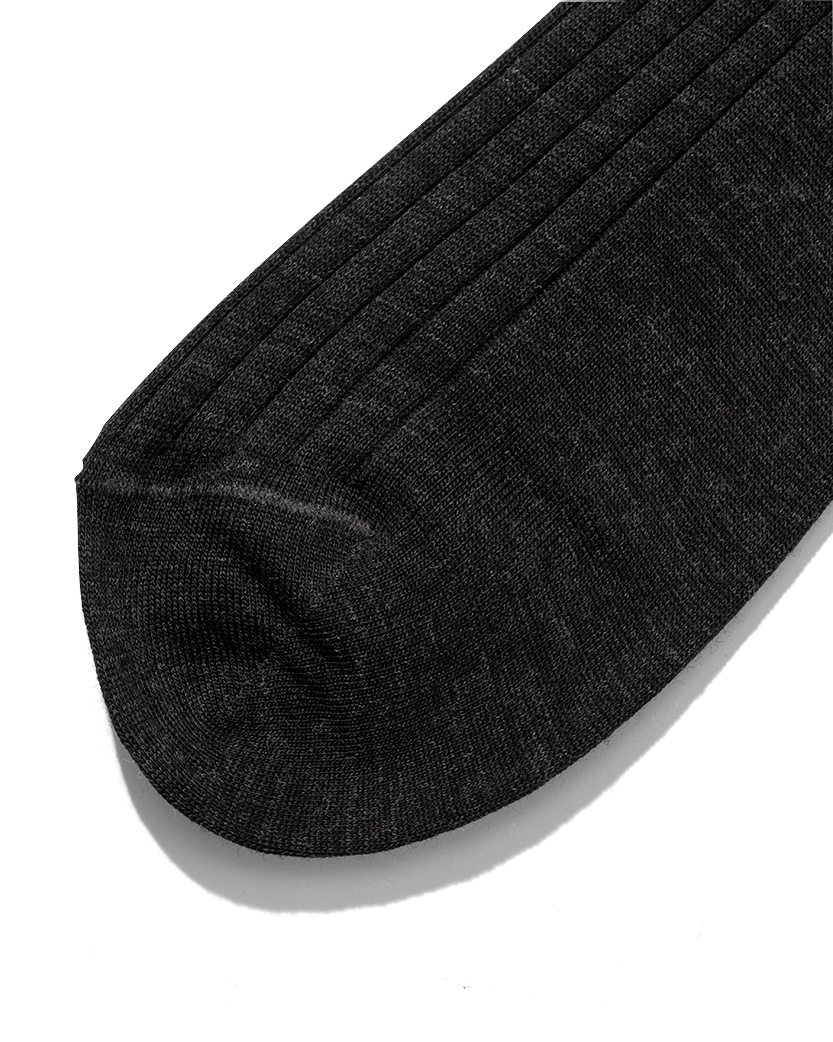 Charcoal Merino Wool Sock