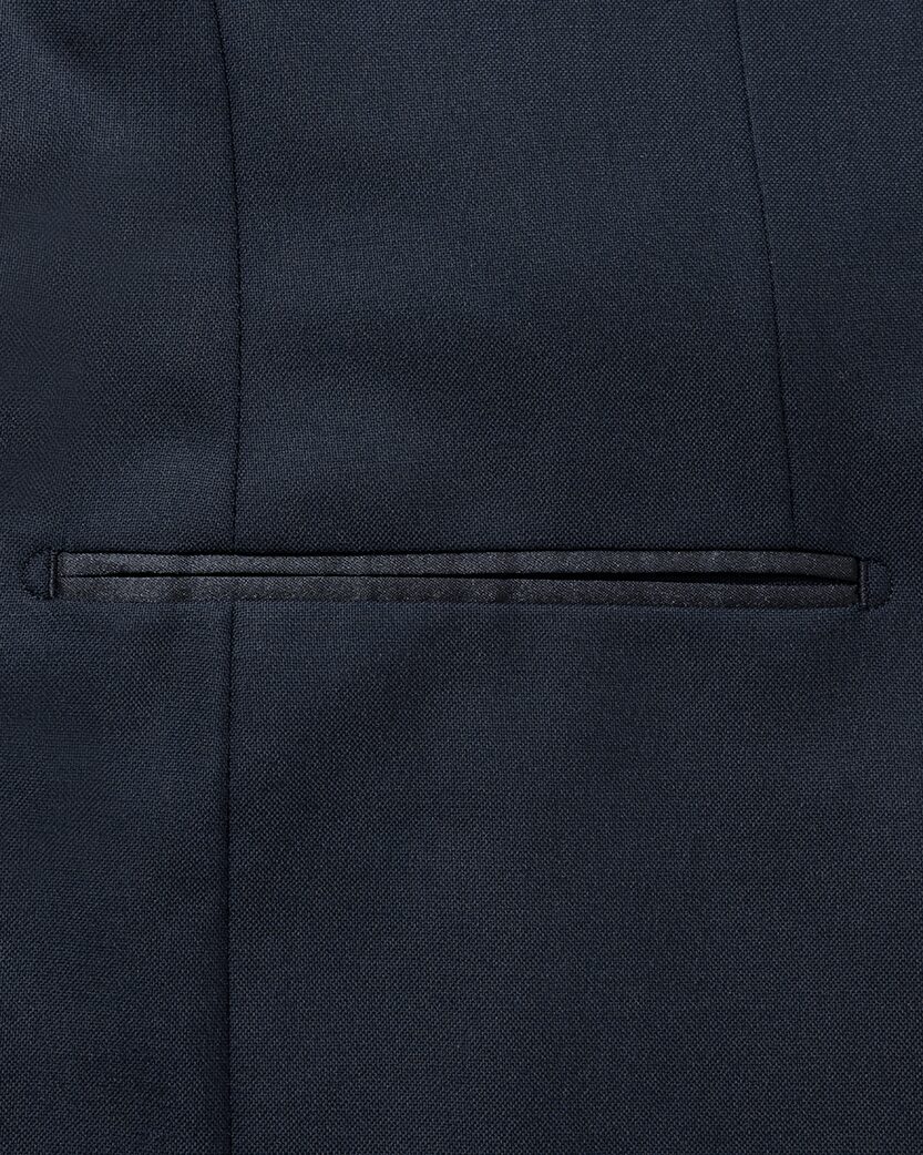 Wool Tuxedo Double-Breasted Navy