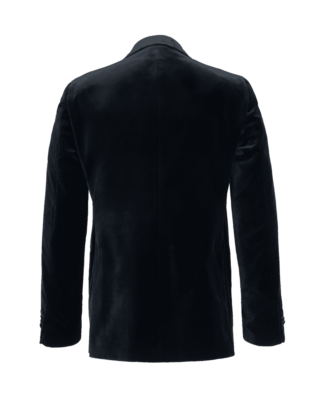 Navy Velvet Tuxedo Jacket