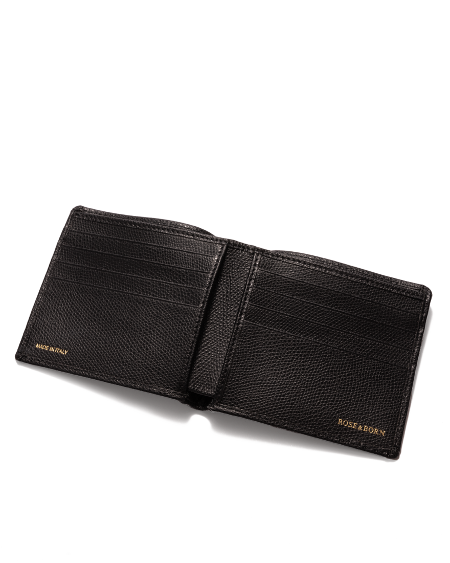 Wallet Black Saffiano Leather