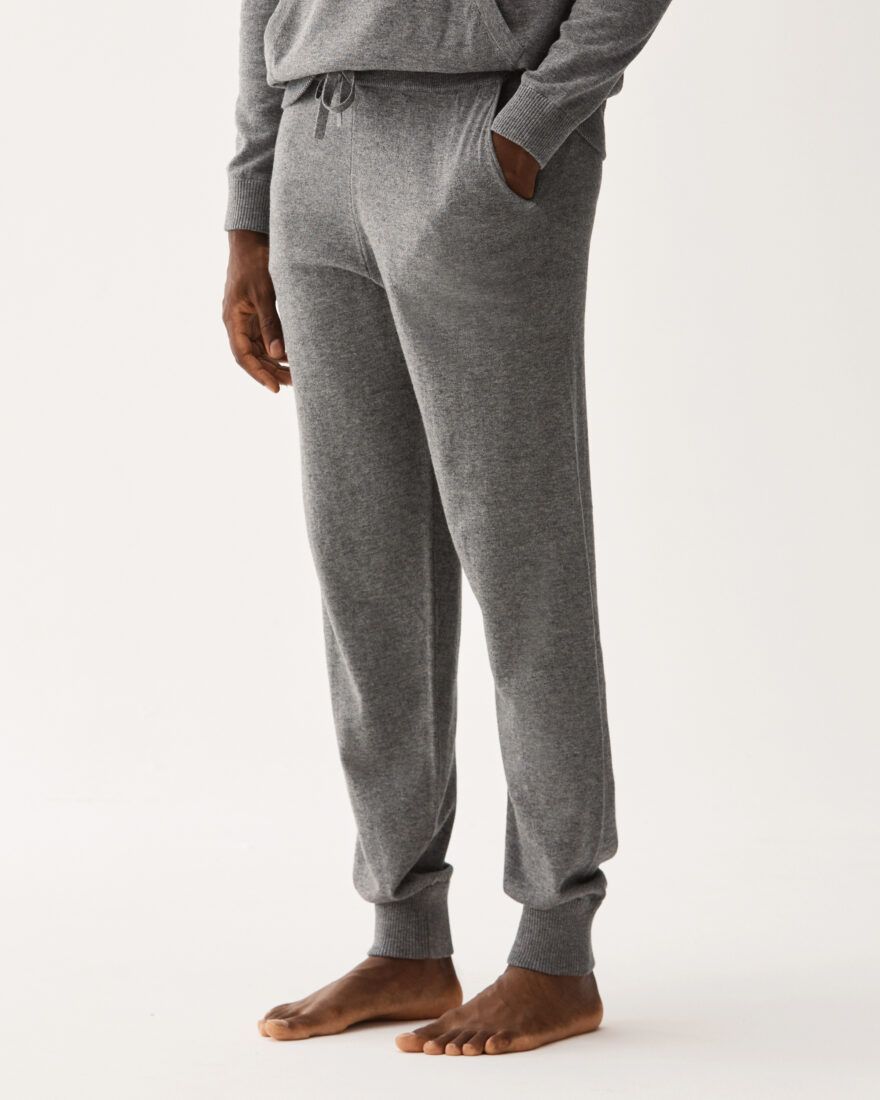 Leisure Trousers Grey Merino / Cotton