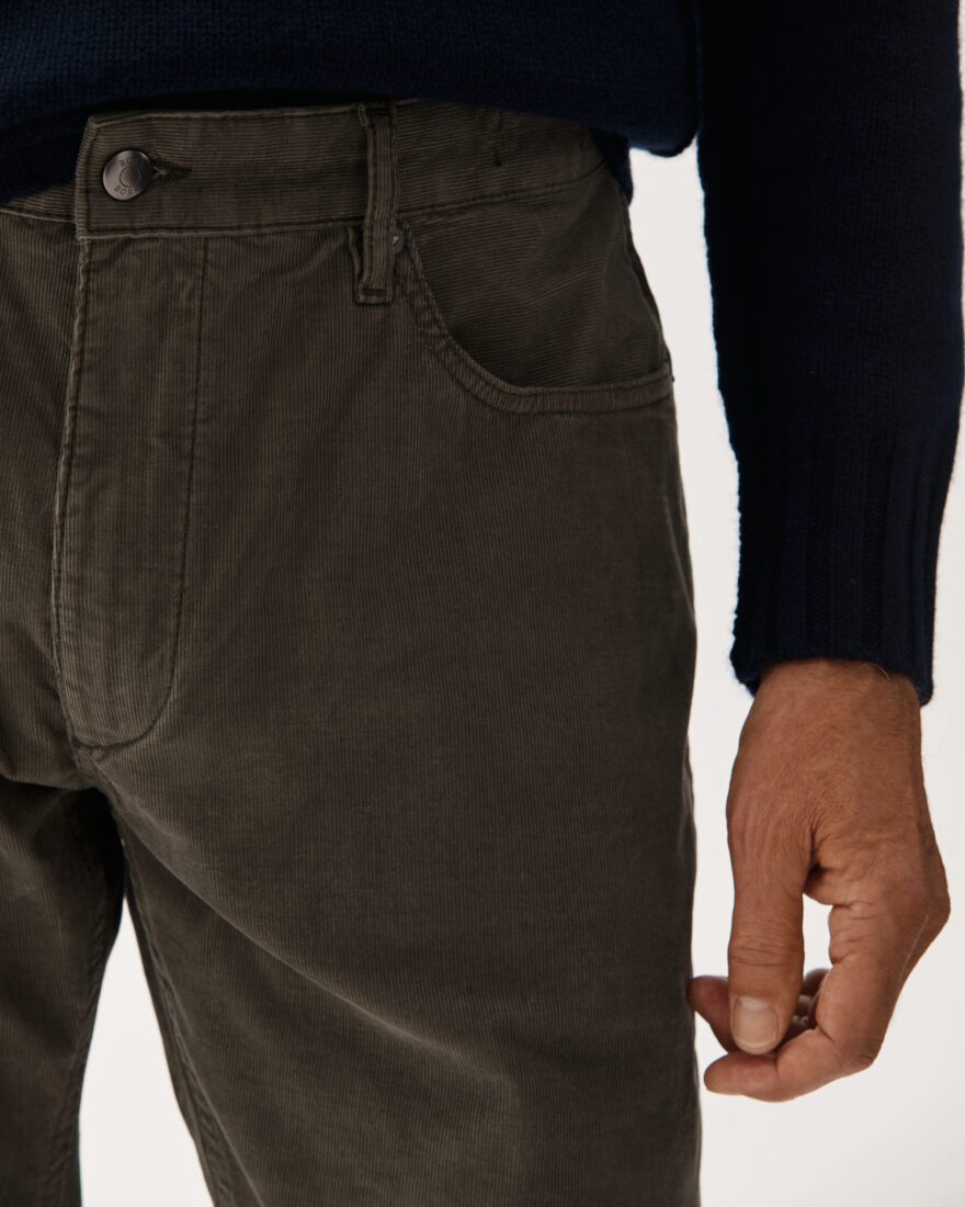 Pincord 5-pocket Trouser Olive