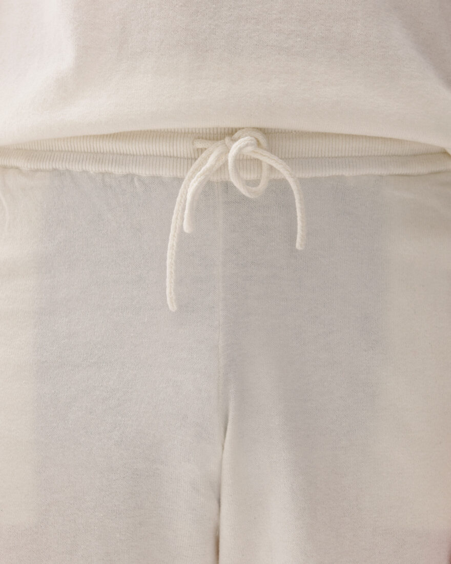Shorts Merino Cotton Off-white