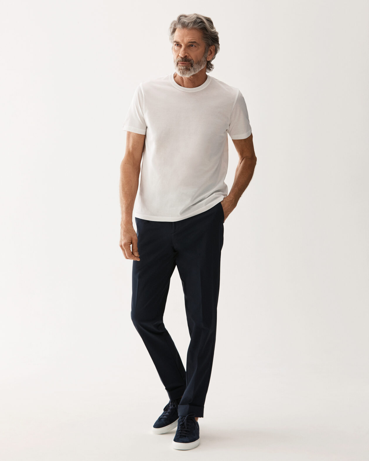 Tailored Golf Stretch Trouser Navy