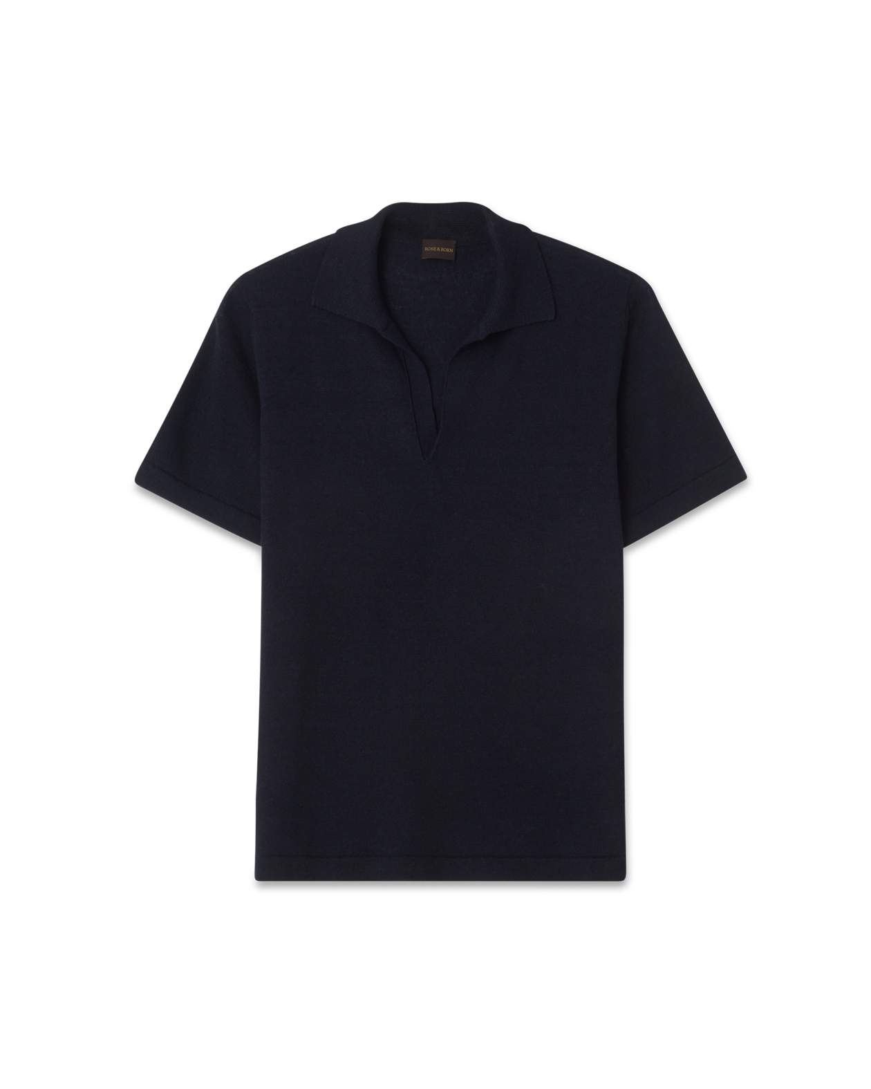 Capri Linen Blend Polo Shirt Navy