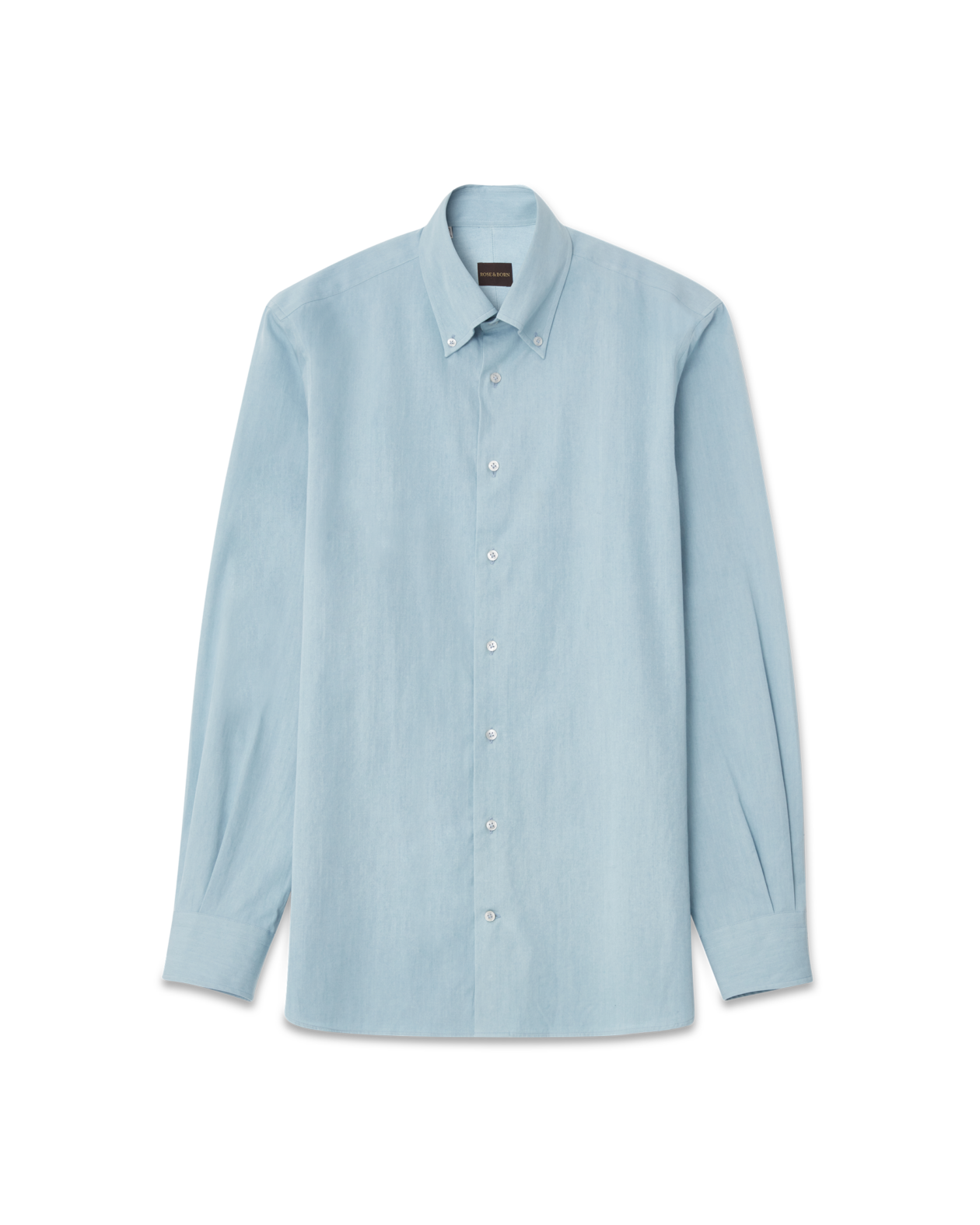 Denimskjorta Button-Down Ljusblå