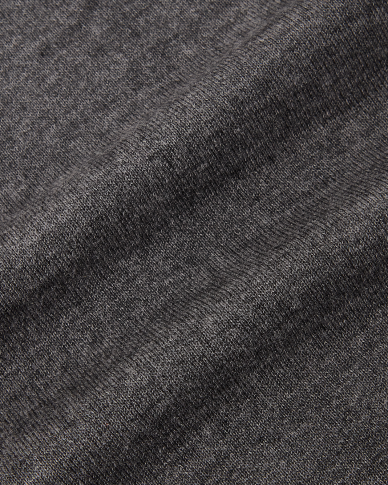 Cashmere Half-Zip Sweater Grey