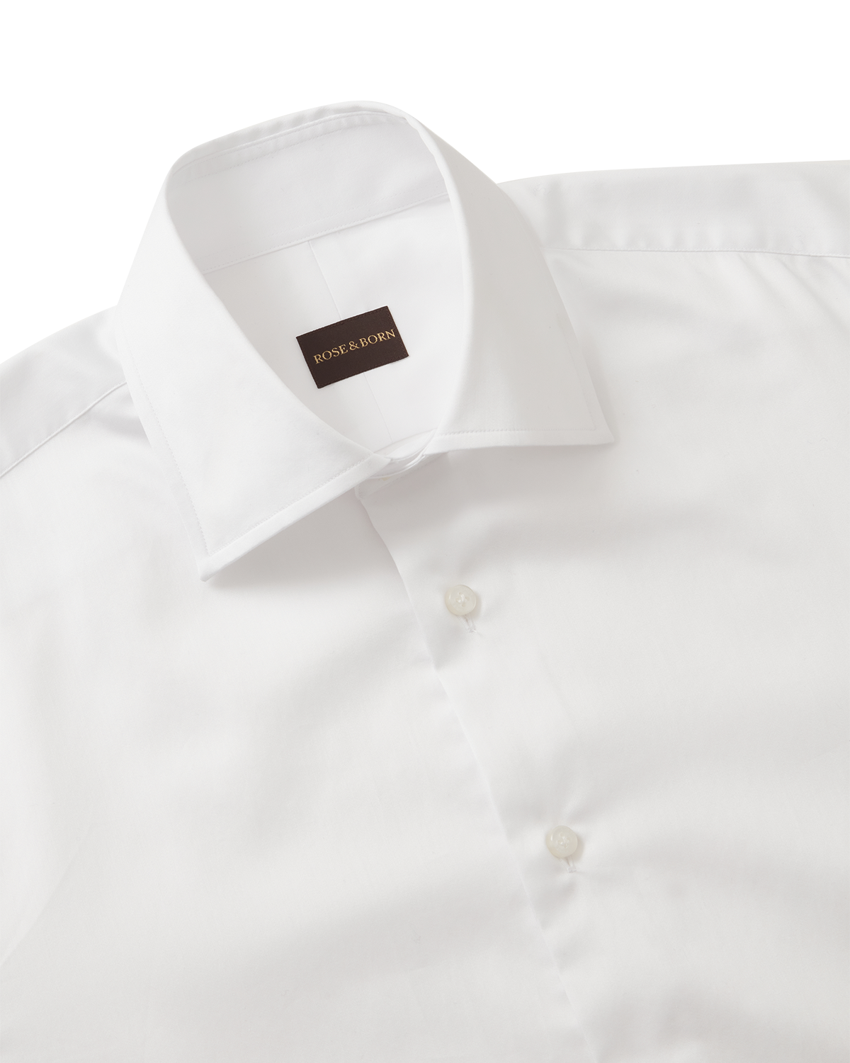Cotton Sateen Shirt White