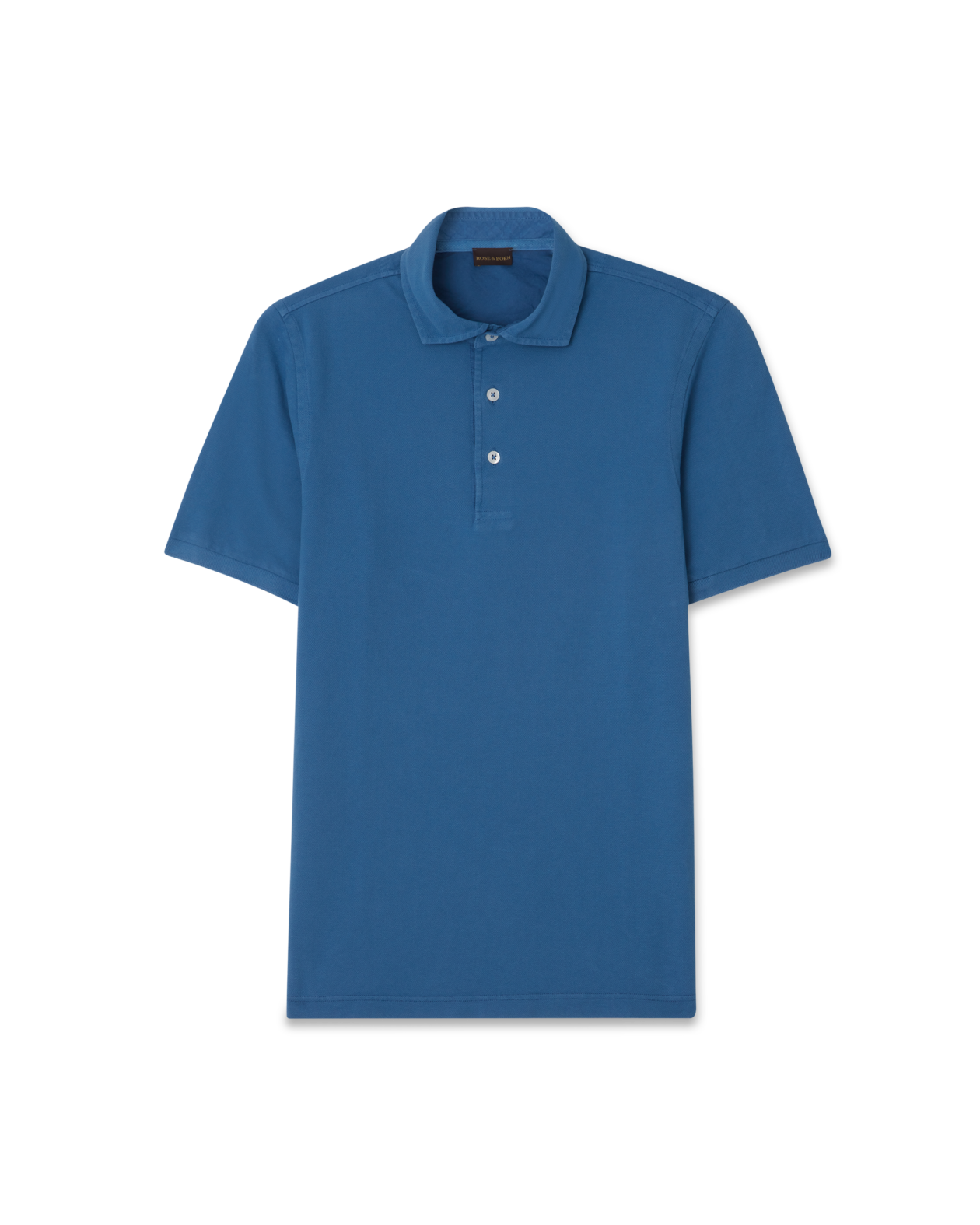 Cotton Polo Shirt Blue