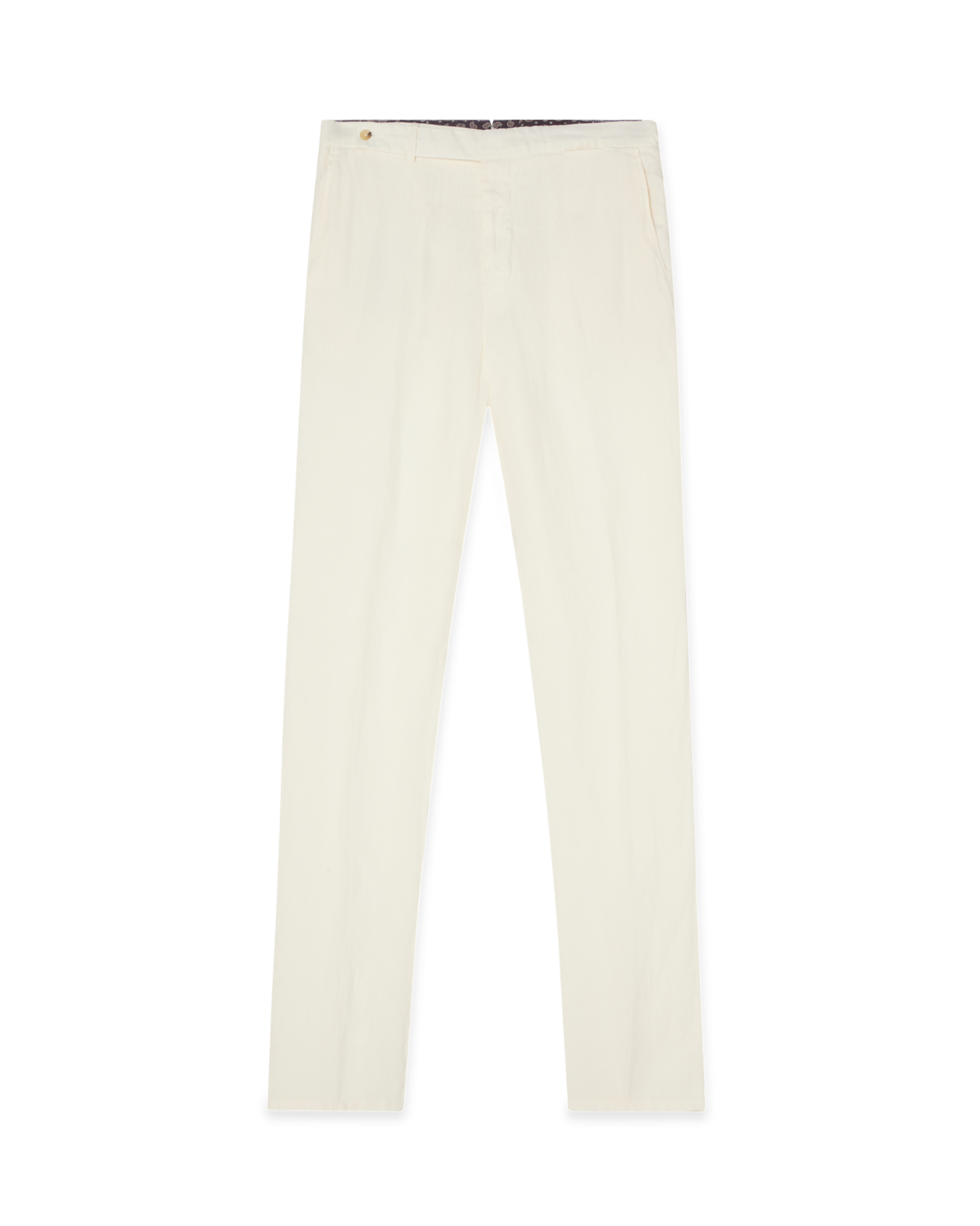 Tailored Linen Trouser White